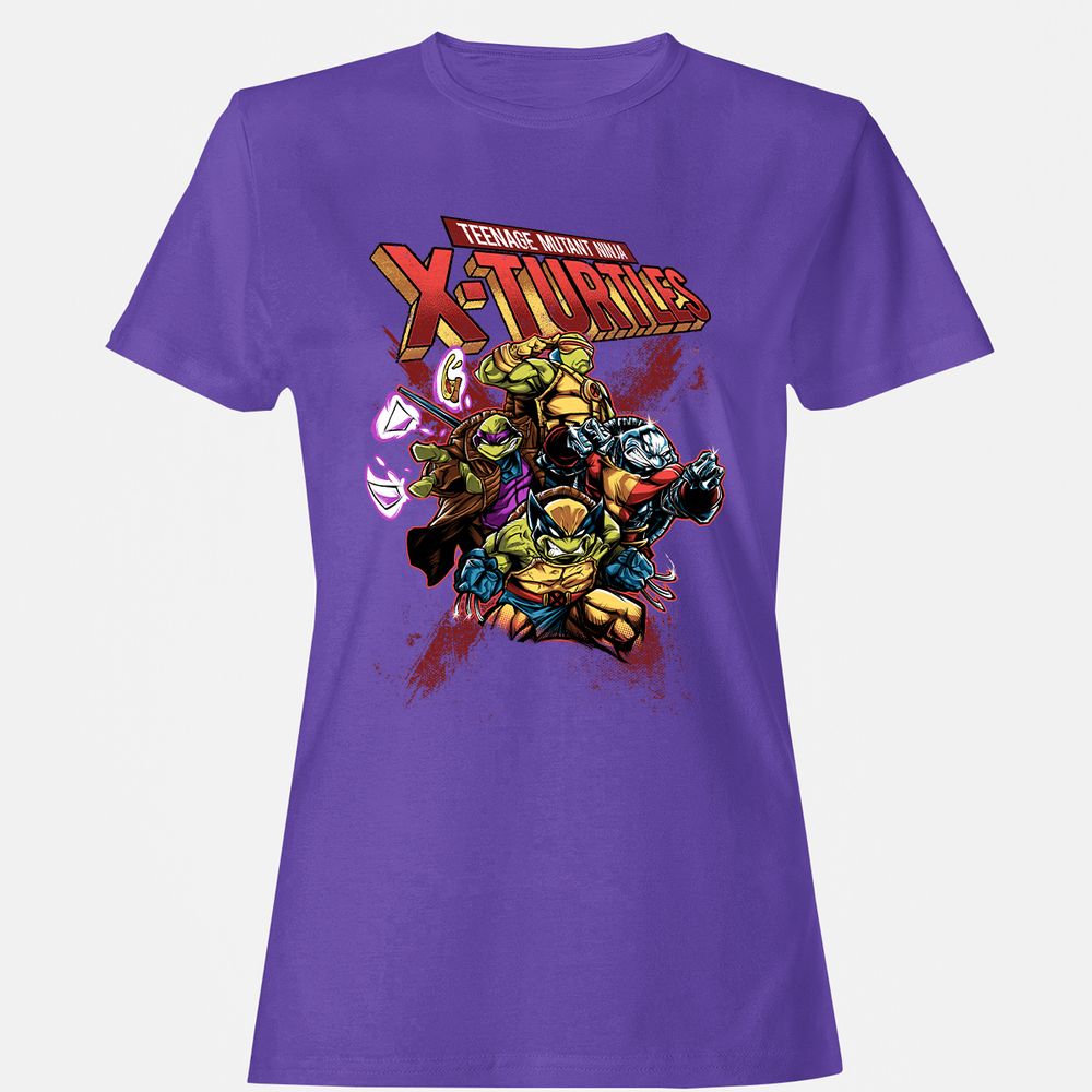 Women's T-Shirt - EWLNX98D - Purple - 12