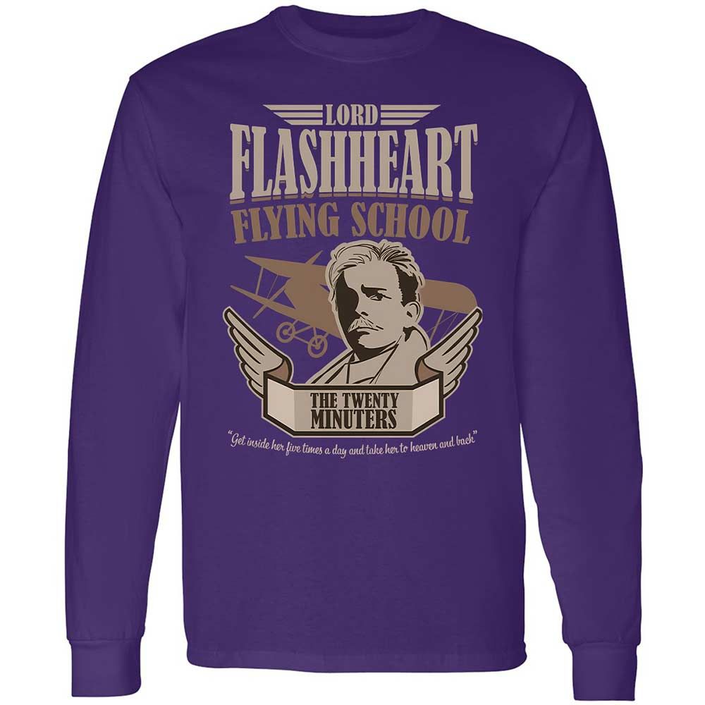 Long Sleeve T-Shirt - 5MQZJCTF - Purple - 12