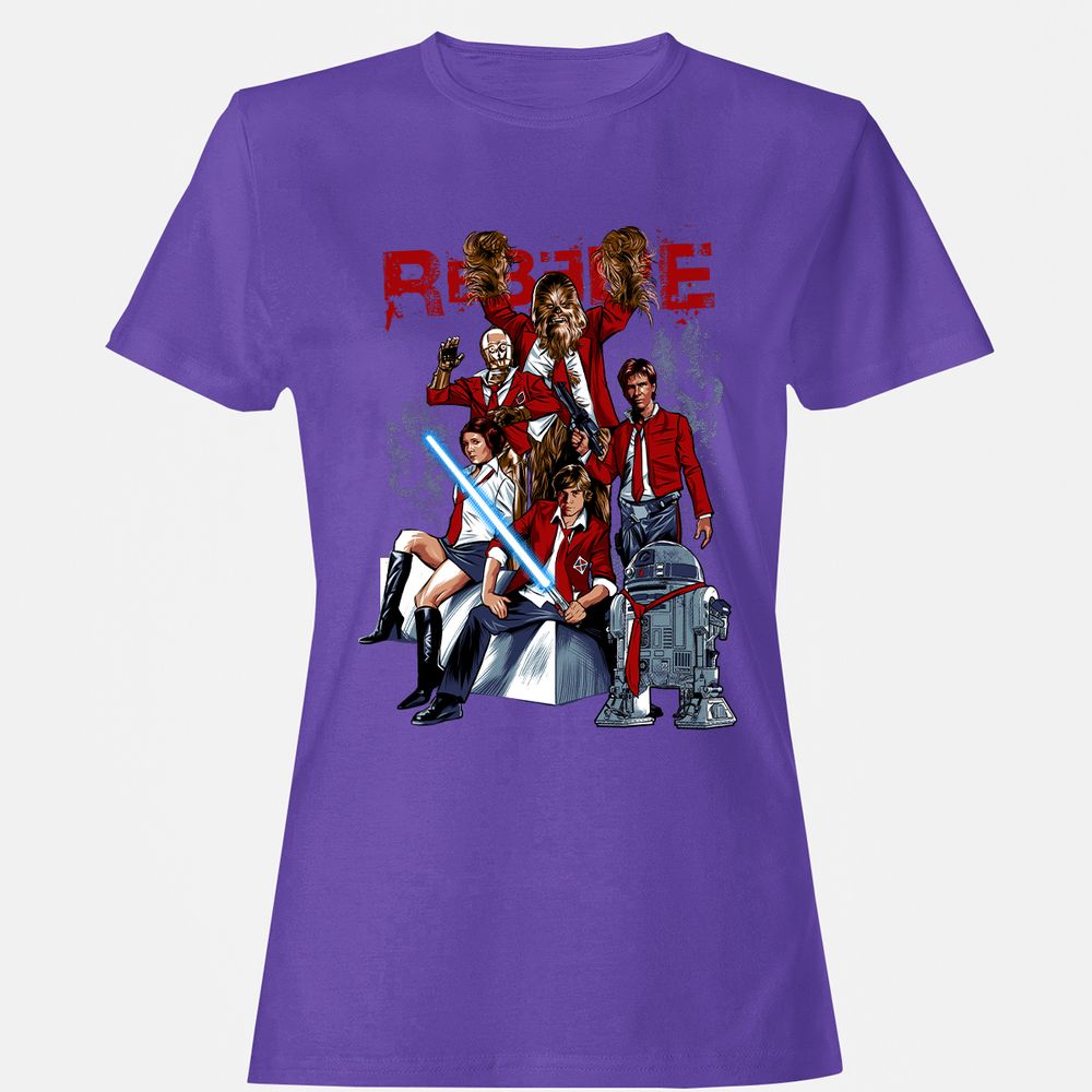 Women's T-Shirt - LWPBJ35F - Purple - 12