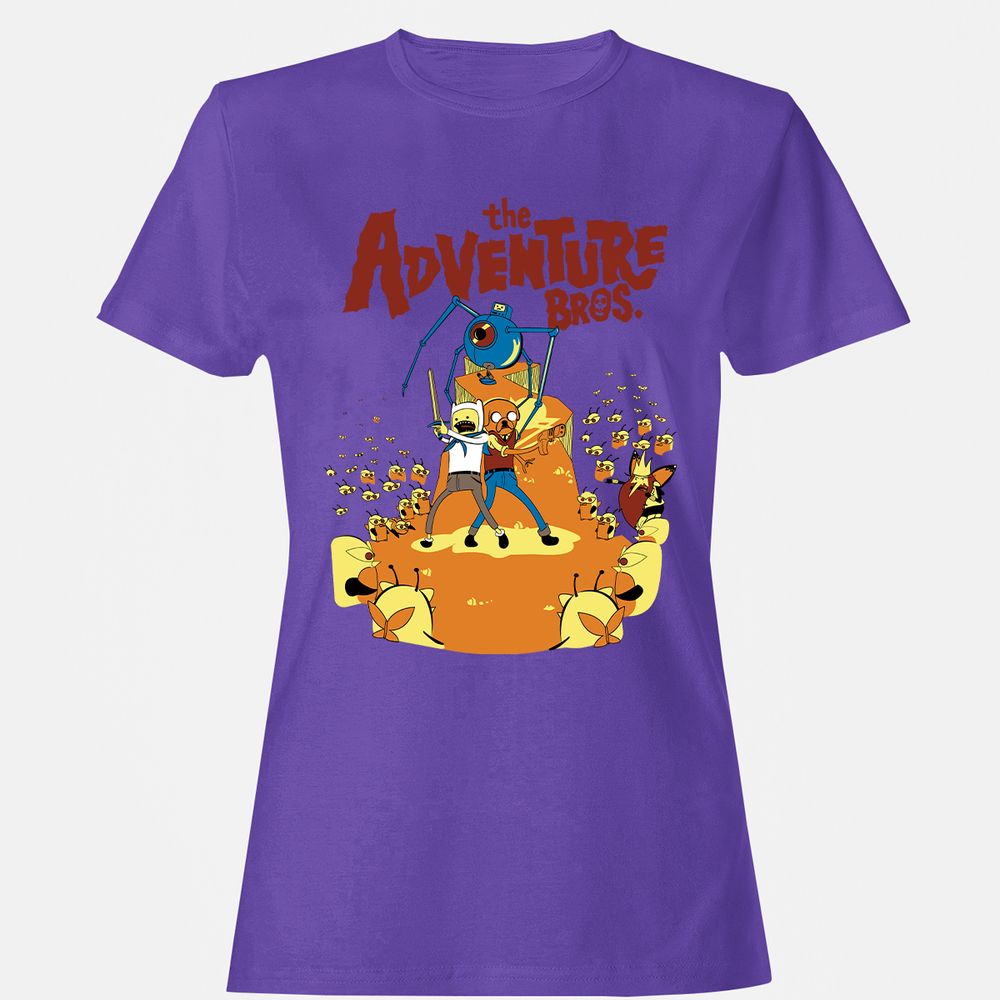 Women's T-Shirt - MDEBCR41 - Purple - 12