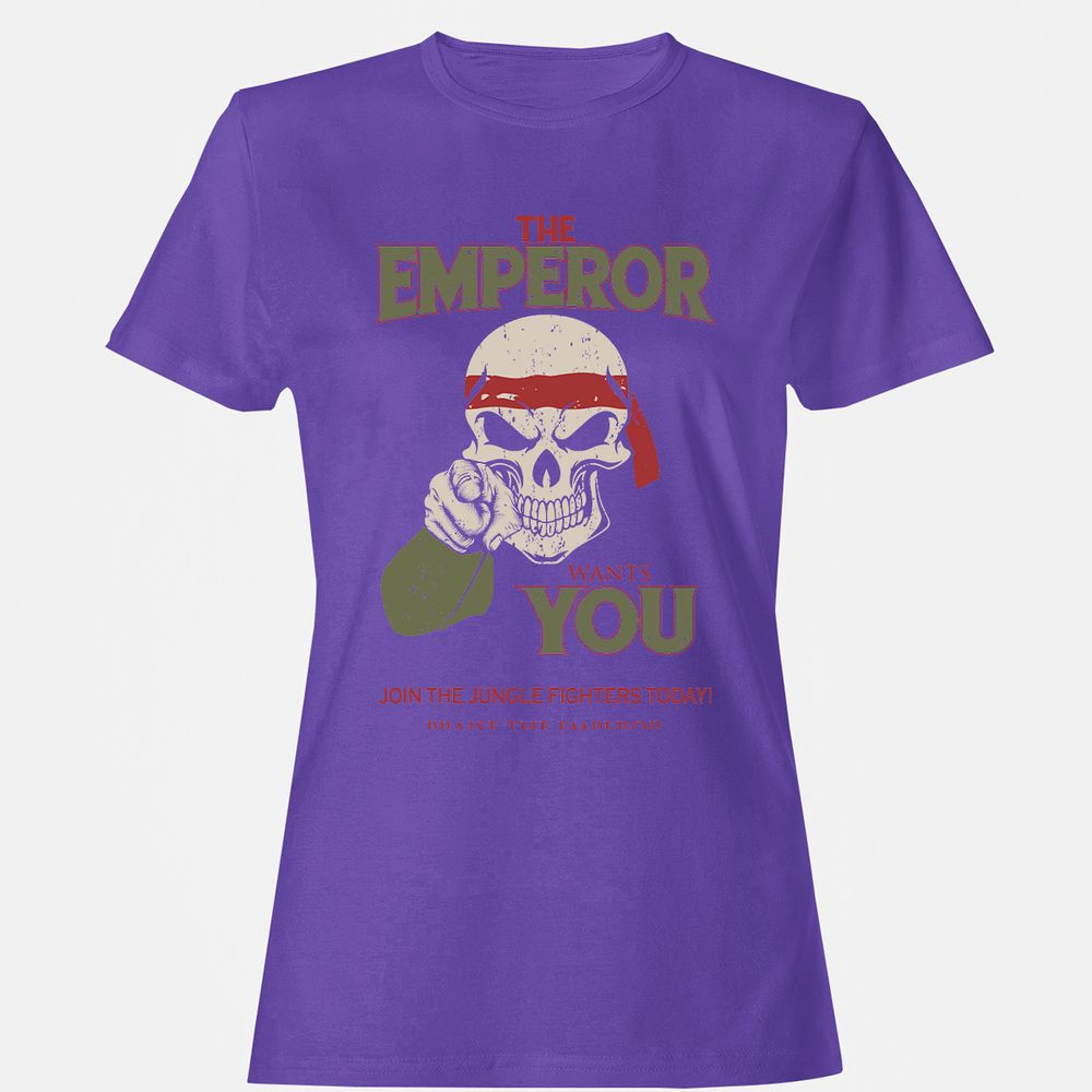 Women's T-Shirt - N35CAD5B - Purple - 12