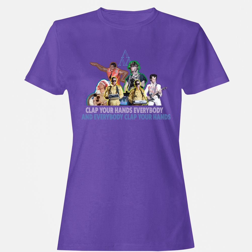 Women's T-Shirt - 362W3QHZ - Purple - 12