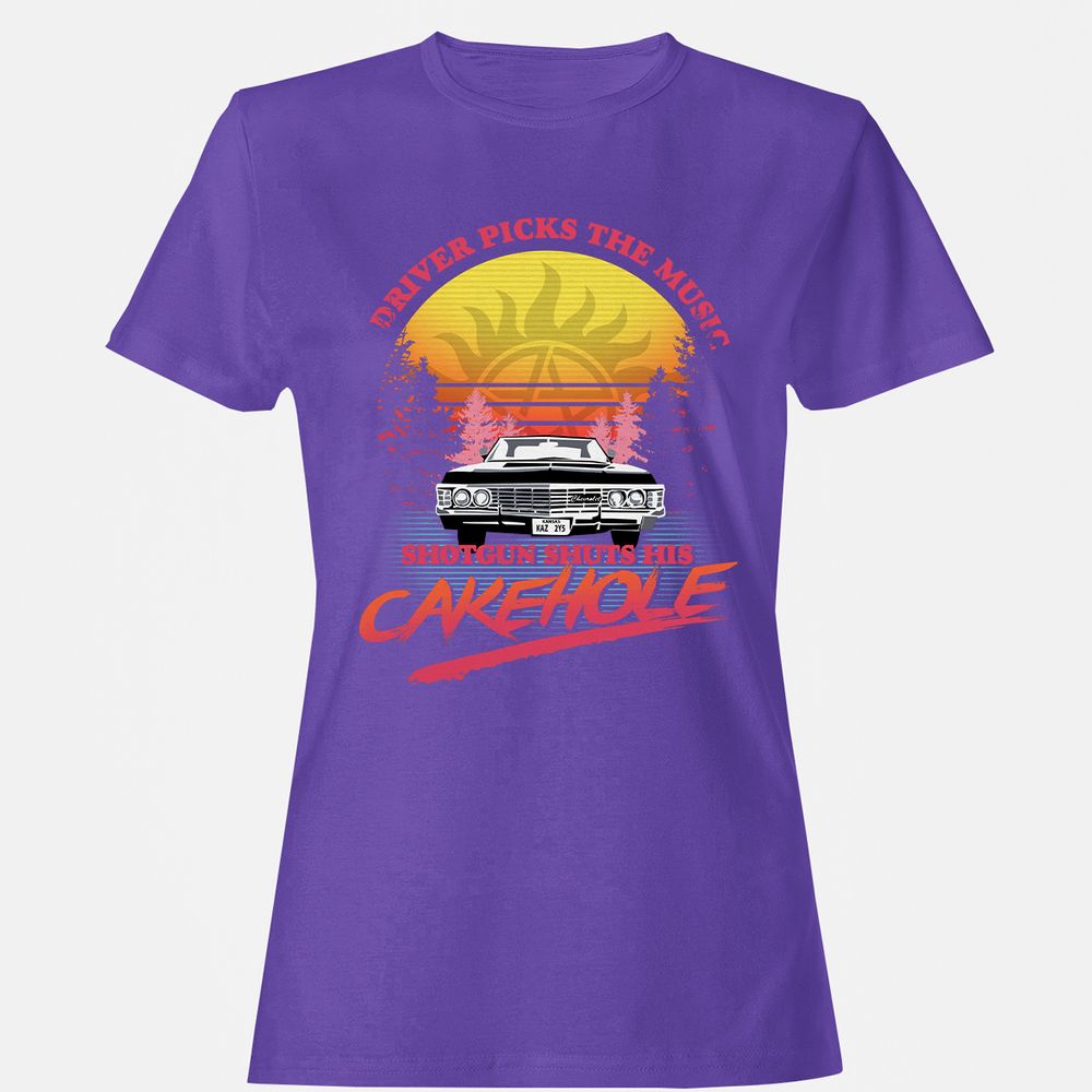 Women's T-Shirt - 2CVK2NVB - Purple - 12
