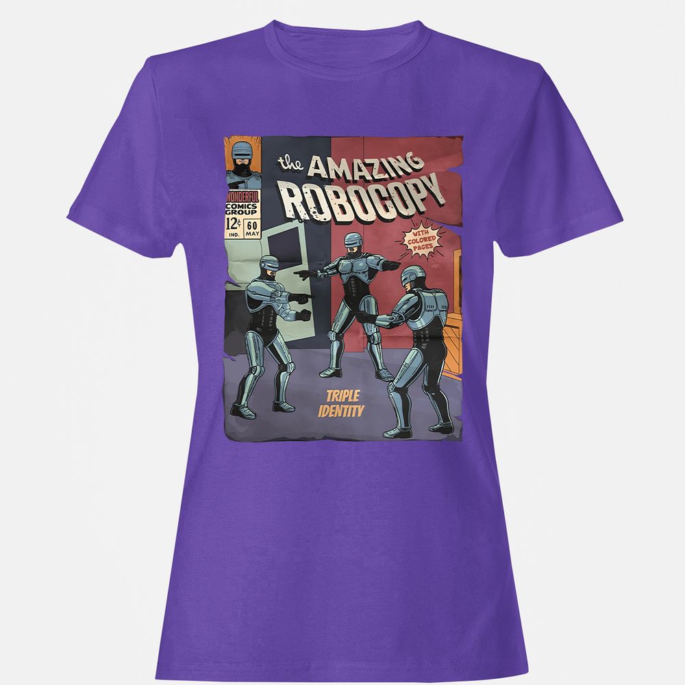 Women's T-Shirt - 8WSEPYAH - Purple - 12