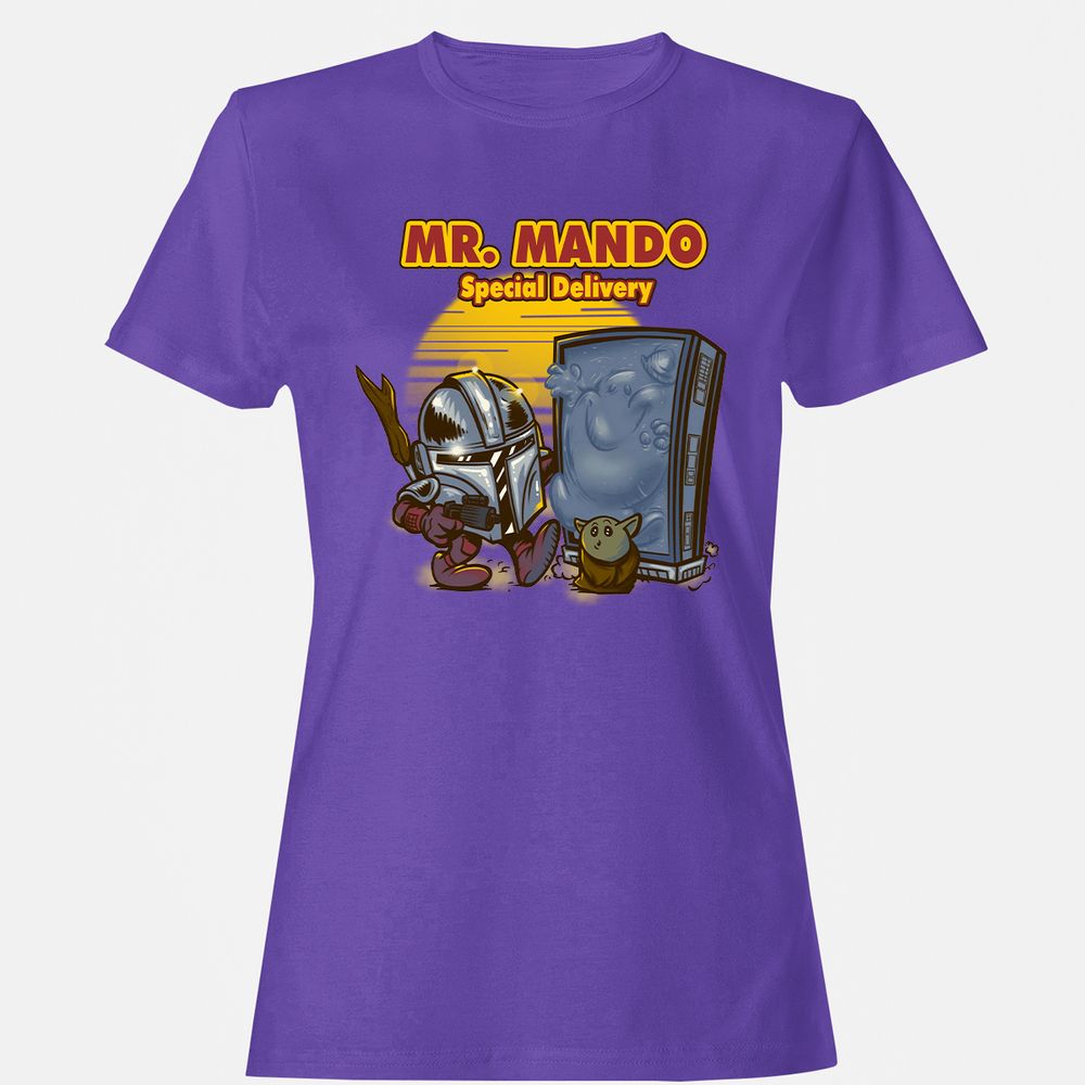 Women's T-Shirt - VWSM1TYJ - Purple - 12
