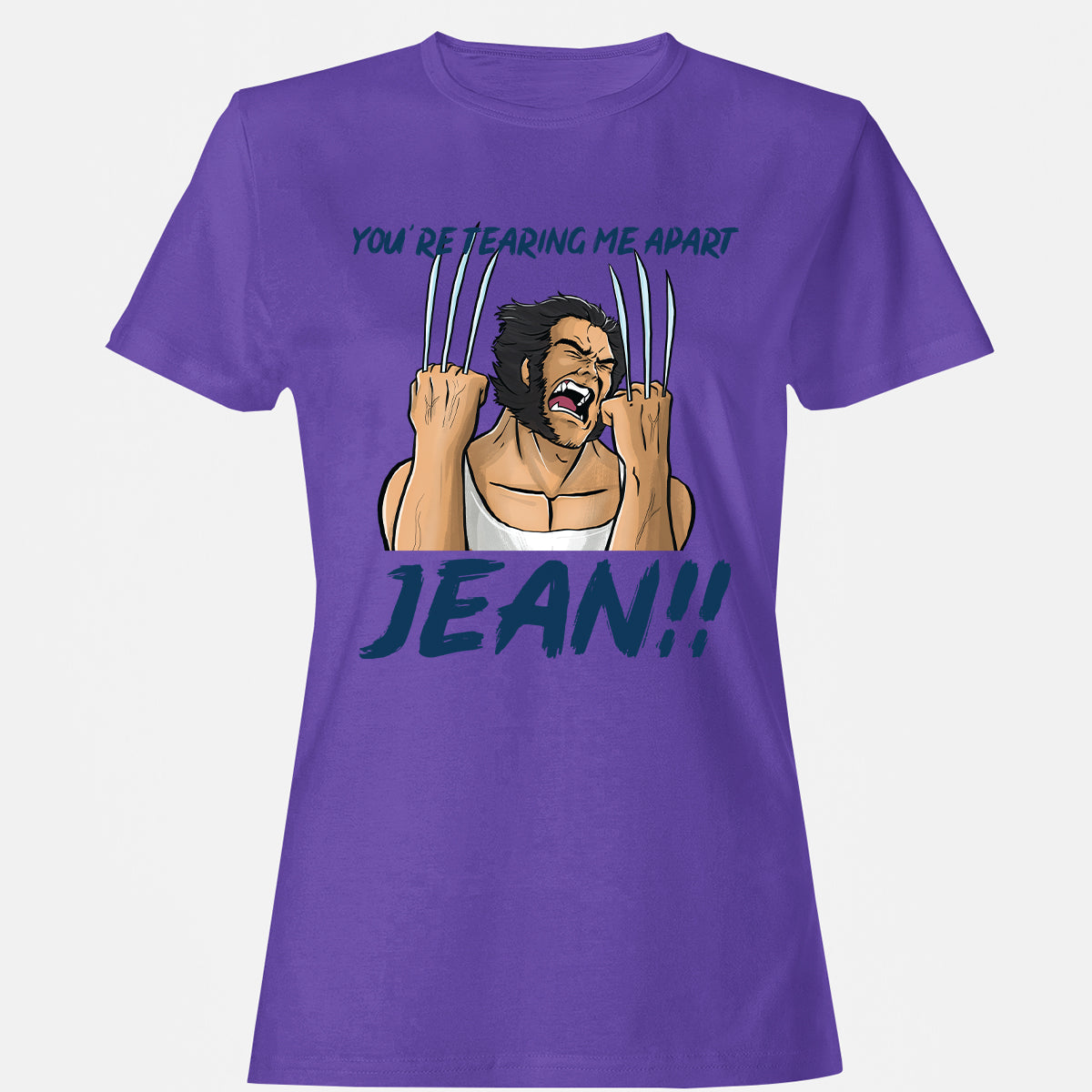 Women's T-Shirt - ZZH3VLEQ - Purple - 12