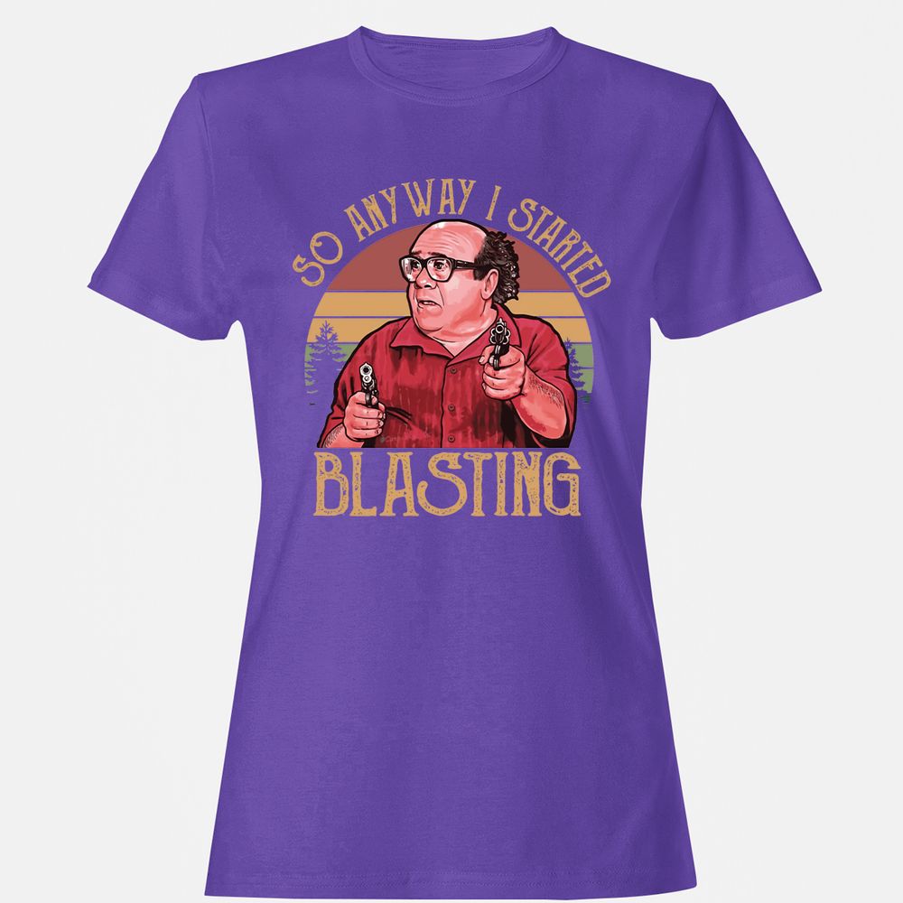 Women's T-Shirt - P7T9UQVL - Purple - 12