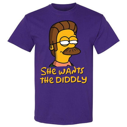 She Wants The Diddly - Purple - 12