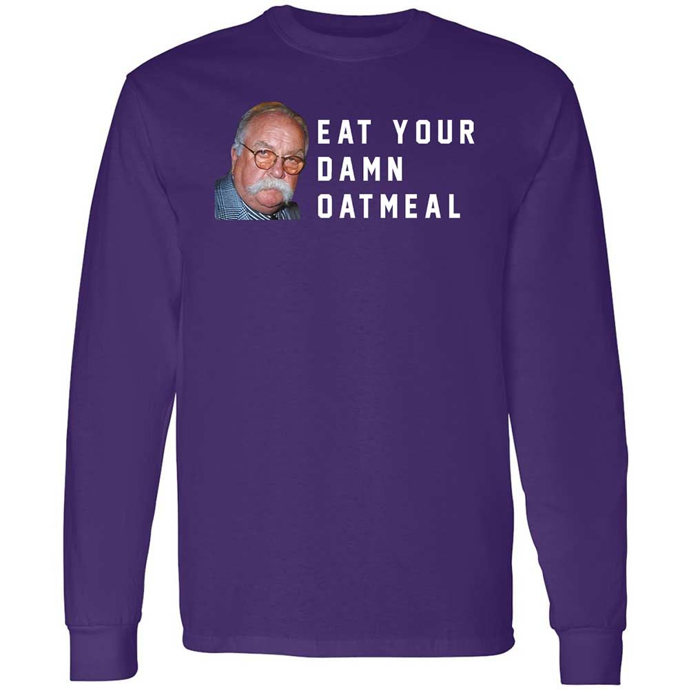 Eat Your Damn Oatmeal - Purple - 12