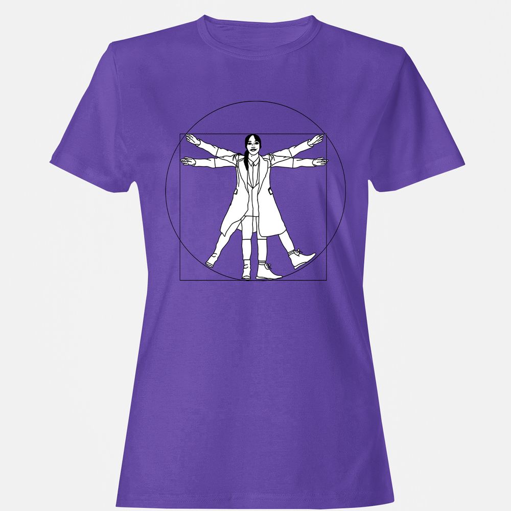 Vitruvian Philomena Cunk - Cunk on Earth - Purple - 12
