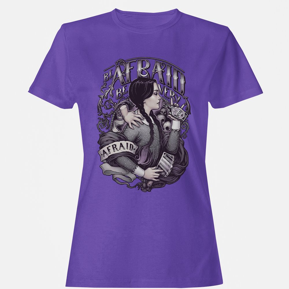 Women's T-Shirt - HRV6NQ1B - Purple - 12