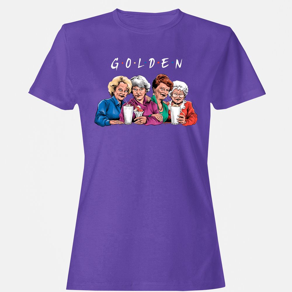 Women's T-Shirt - A5UXB8VQ - Purple - 12
