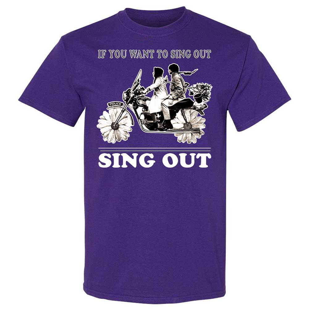 If you want to sing out, sing out - Purple - 12