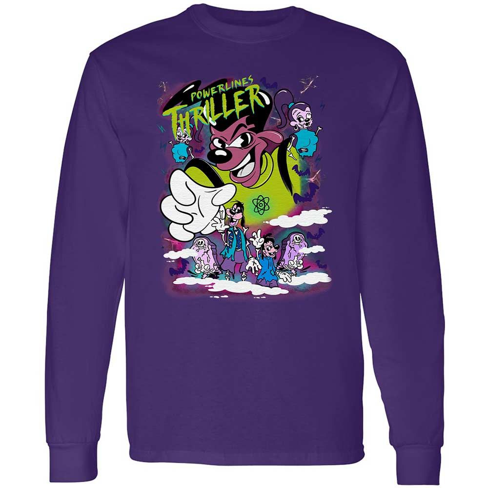 Vintage Pop Cartoon Horror Mashup - Purple - 12