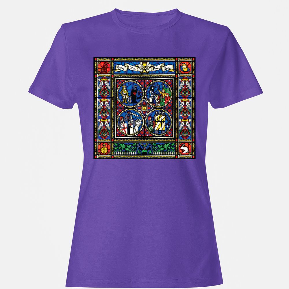 Women's T-Shirt - PDZRWYG7 - Purple - 12