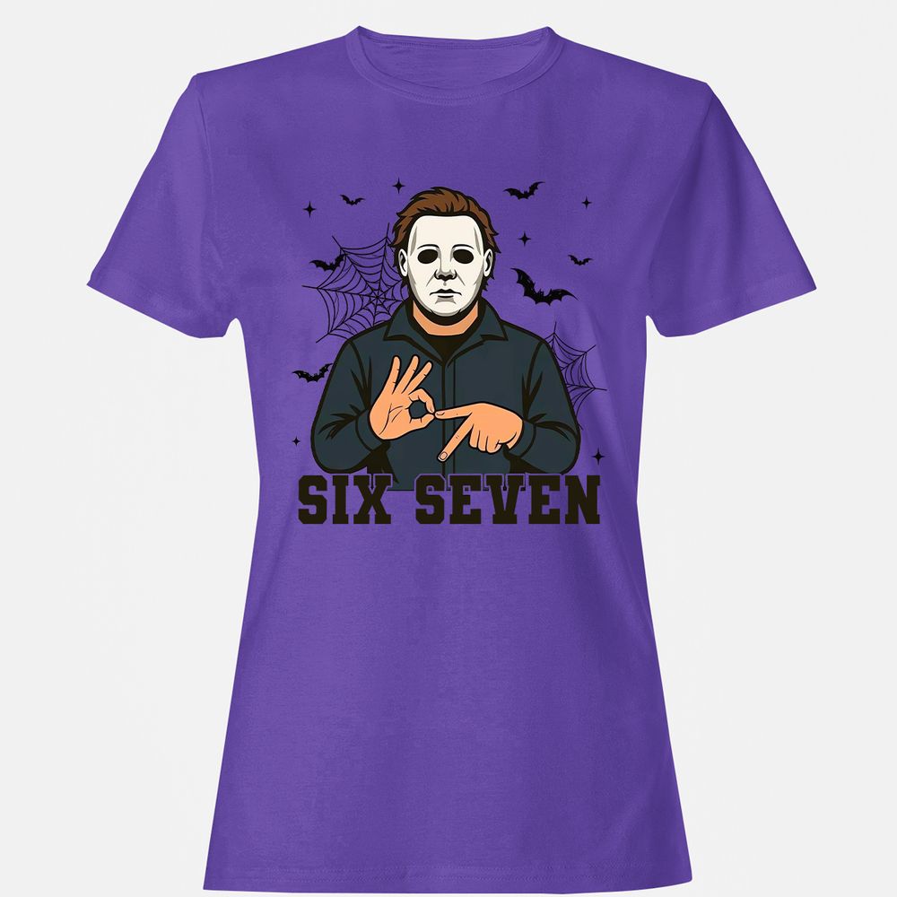 Women's T-Shirt - UCBB7Z5J - Purple - 12