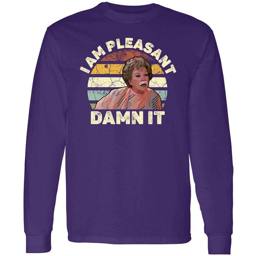 Long Sleeve T-Shirt - RRKHJFH3 - Purple - 12