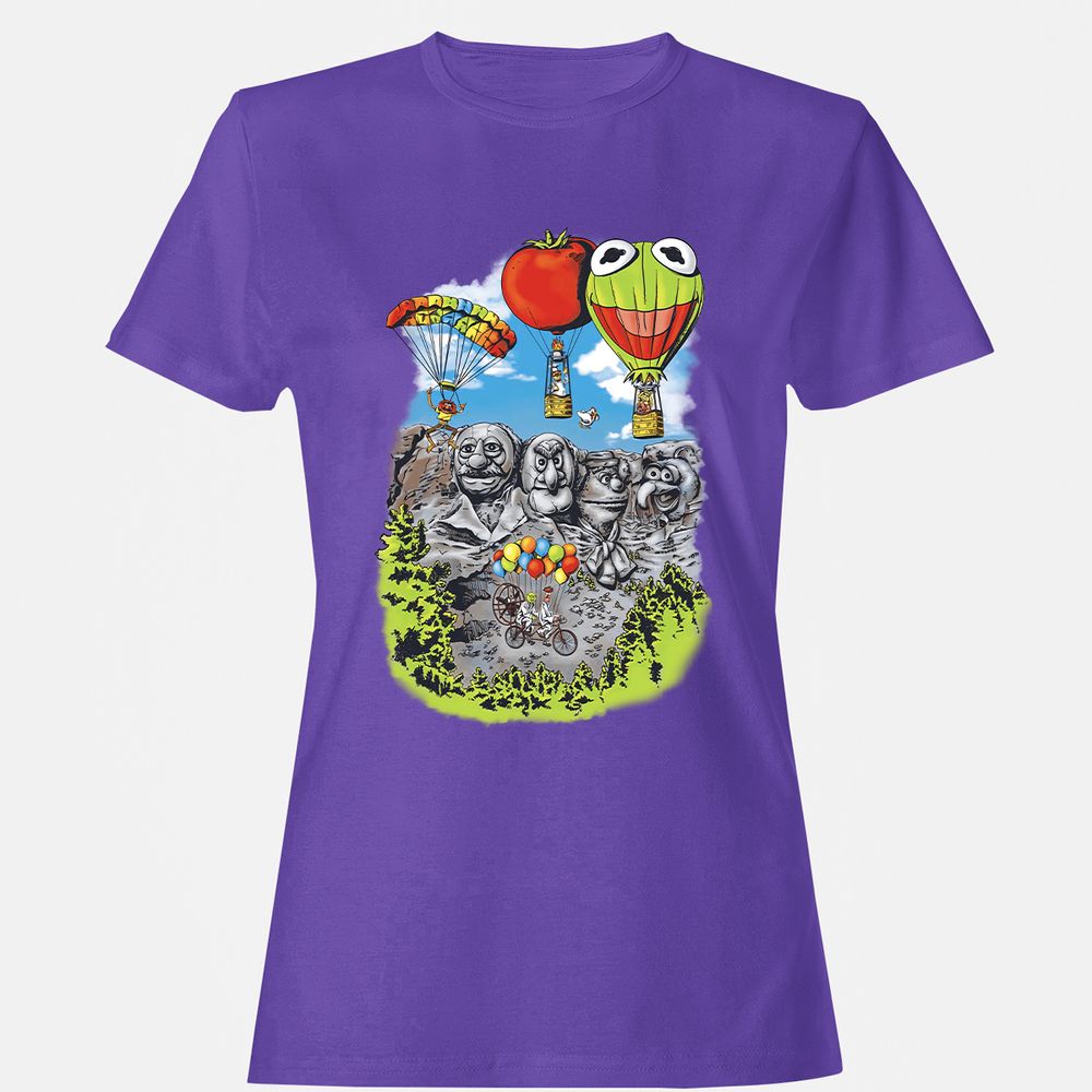 Women's T-Shirt - D9GFFX34 - Purple - 12
