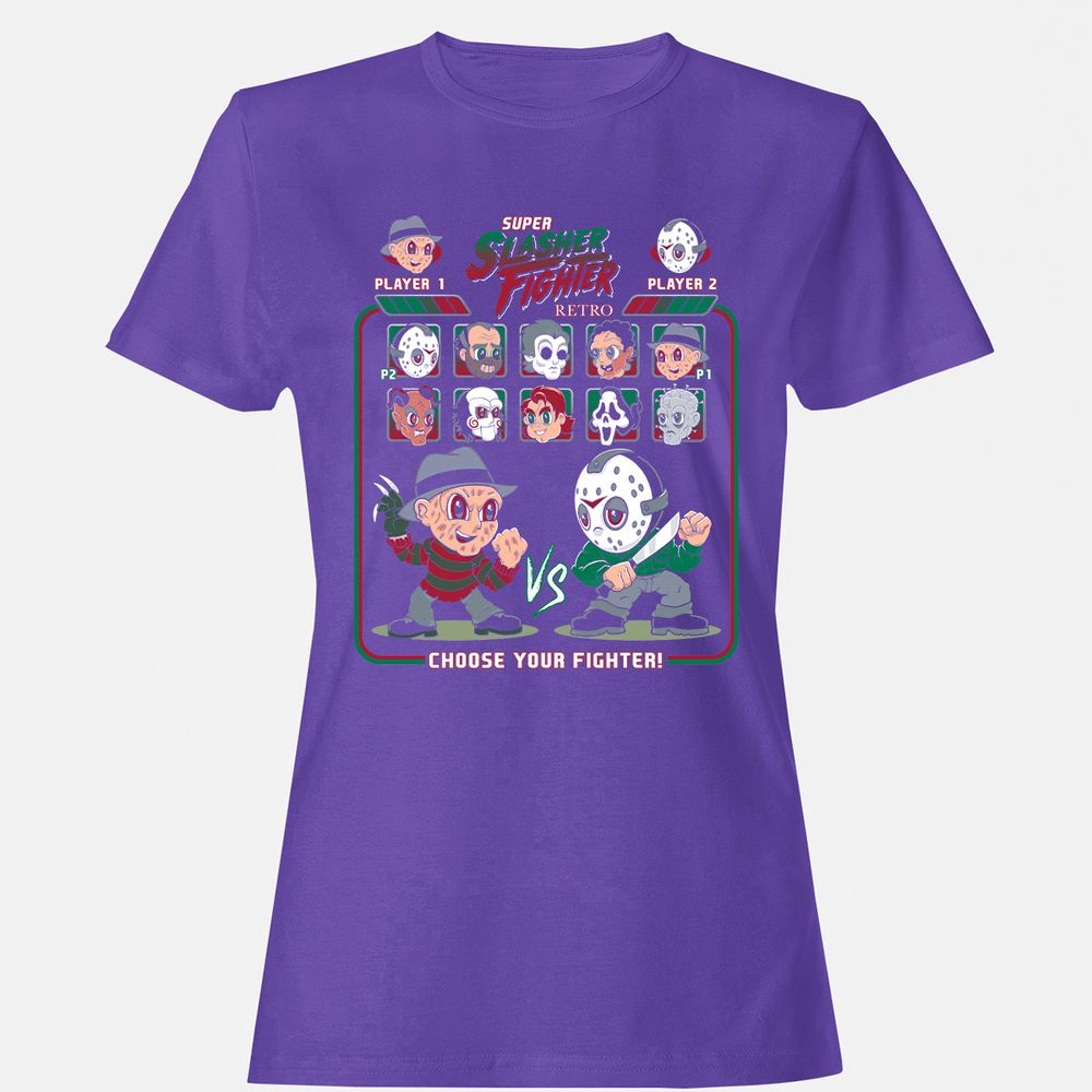 Women's T-Shirt - JG7RN8WS - Purple - 12