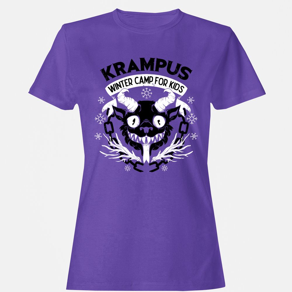 Women's T-Shirt - 4GC61Y8Q - Purple - 12