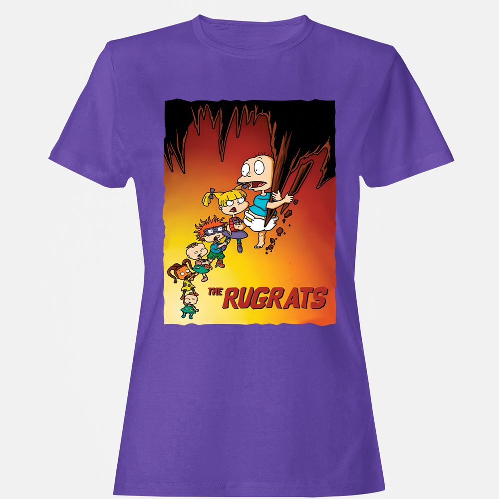 Women's T-Shirt - AGKUXN3Q - Purple - 12