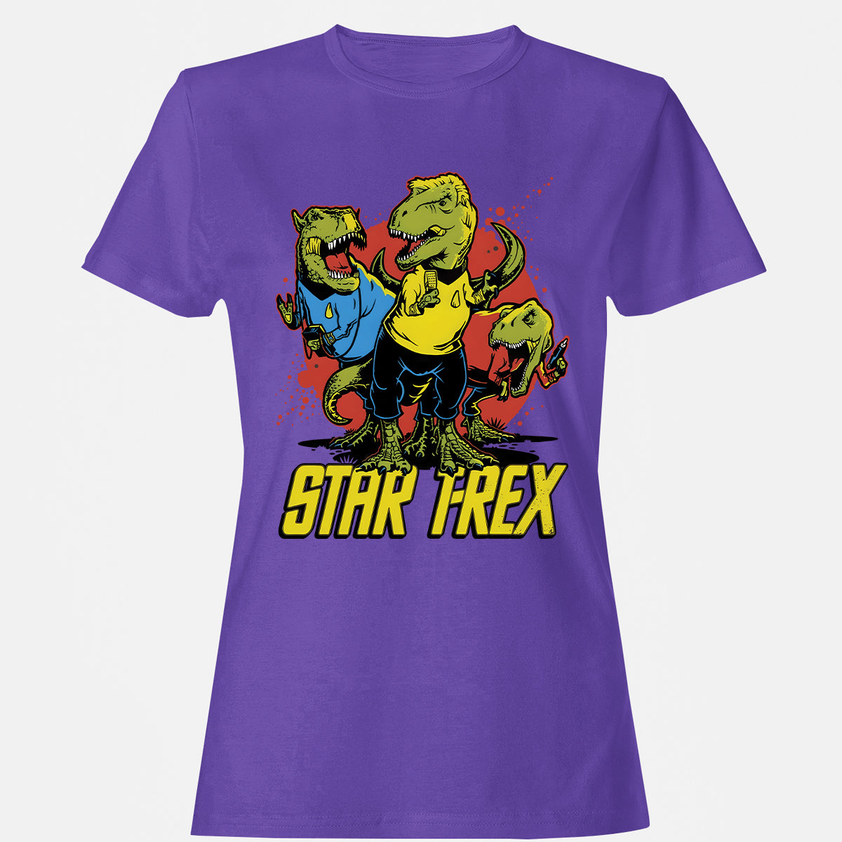 Women's T-Shirt - CCJVDCN7 - Purple - 12