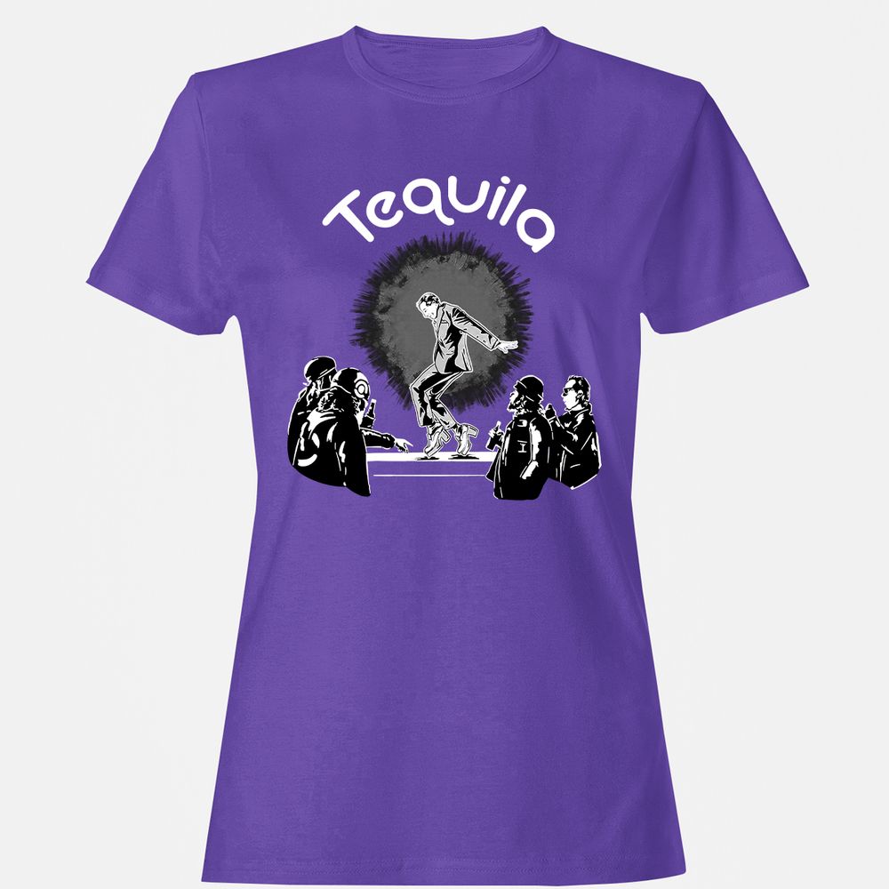 Women's T-Shirt - B39PJ4AP - Purple - 12