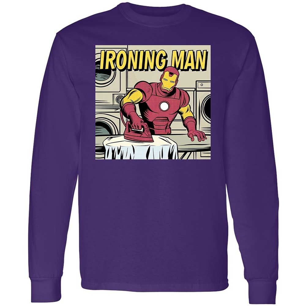 Long Sleeve T-Shirt - K3WA88BM - Purple - 12