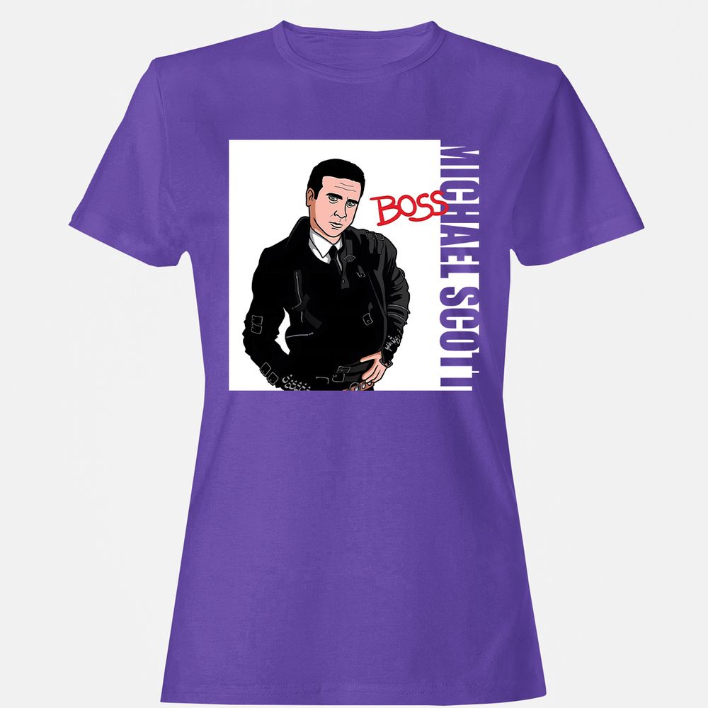 Women's T-Shirt - 4FYU7LHG - Purple - 12