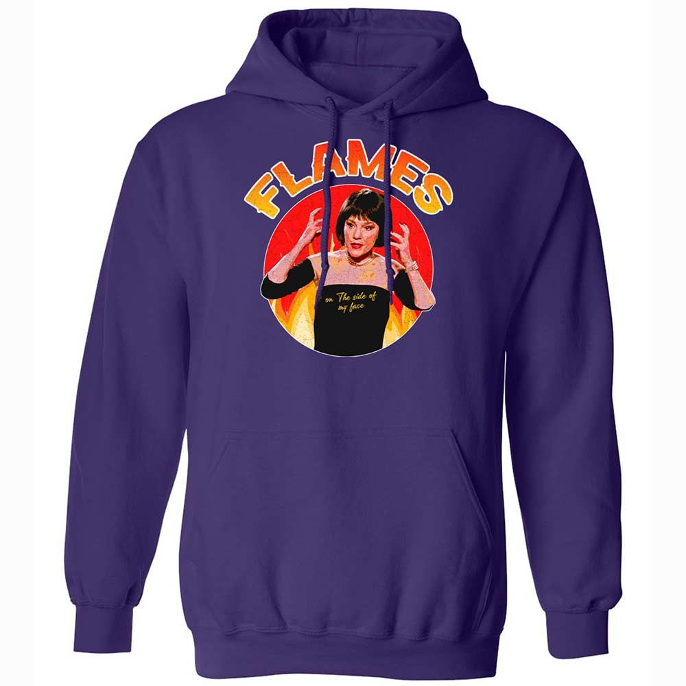 Flames On The Side Of My Face - Purple - 12