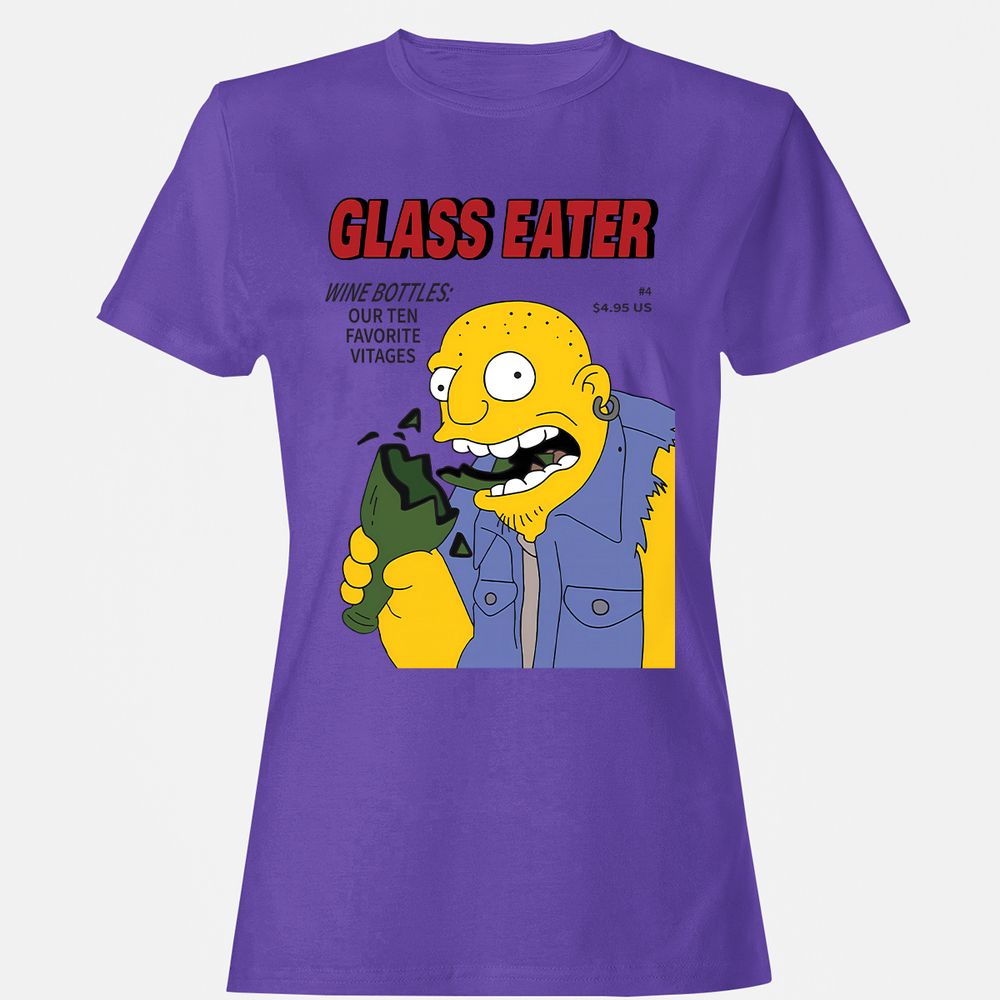 Women's T-Shirt - UUVCQW4K - Purple - 12