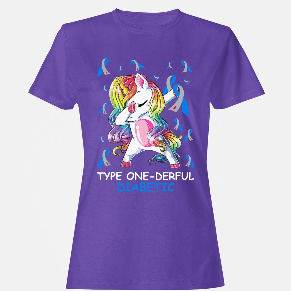 Women's T-Shirt - UQU5QRJB - Purple - 12