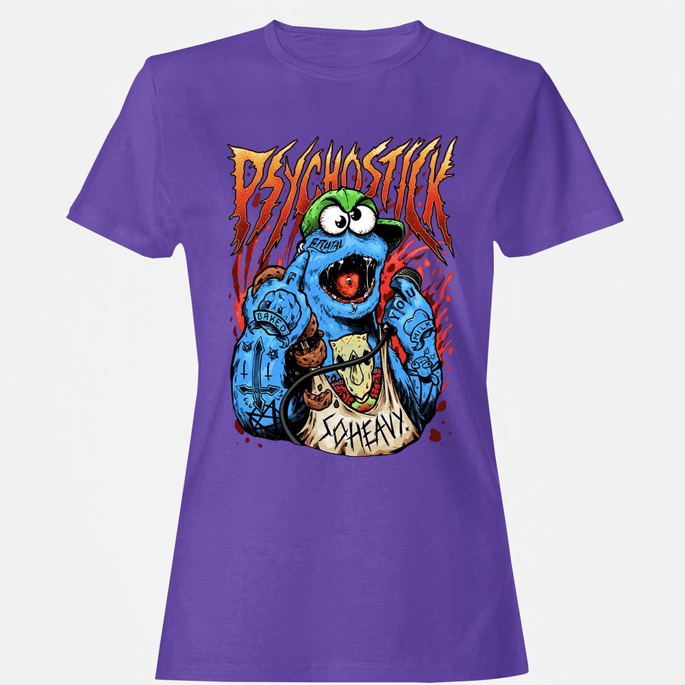 Women's T-Shirt - RVSLE638 - Purple - 12