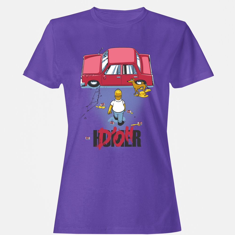 Women's T-Shirt - TFS6341G - Purple - 12