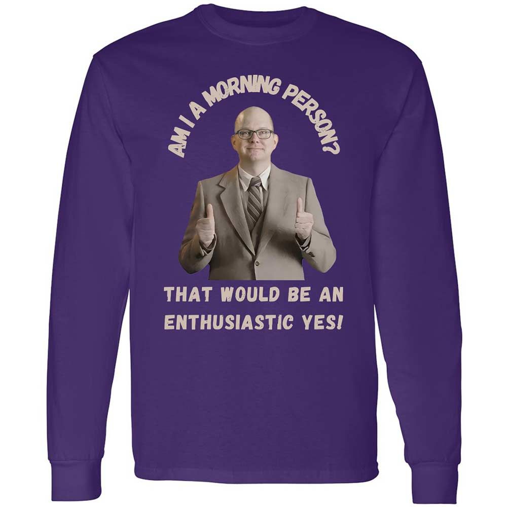 Long Sleeve T-Shirt - UDS66WZZ - Purple - 12