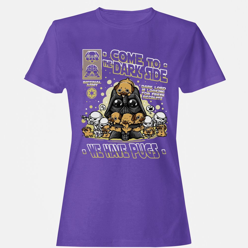 Women's T-Shirt - NQXSWUEQ - Purple - 12