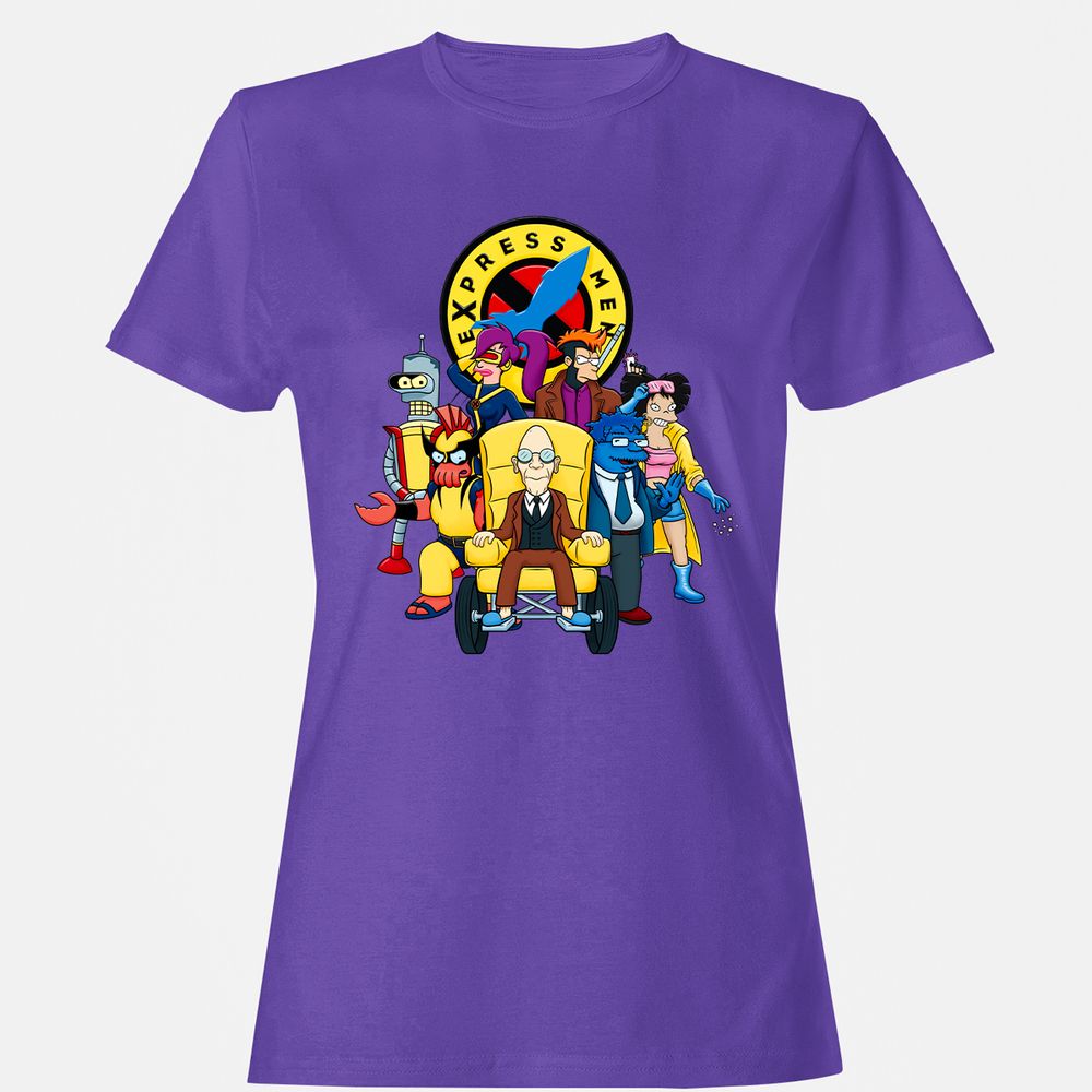 Women's T-Shirt - FSP8BEL9 - Purple - 12