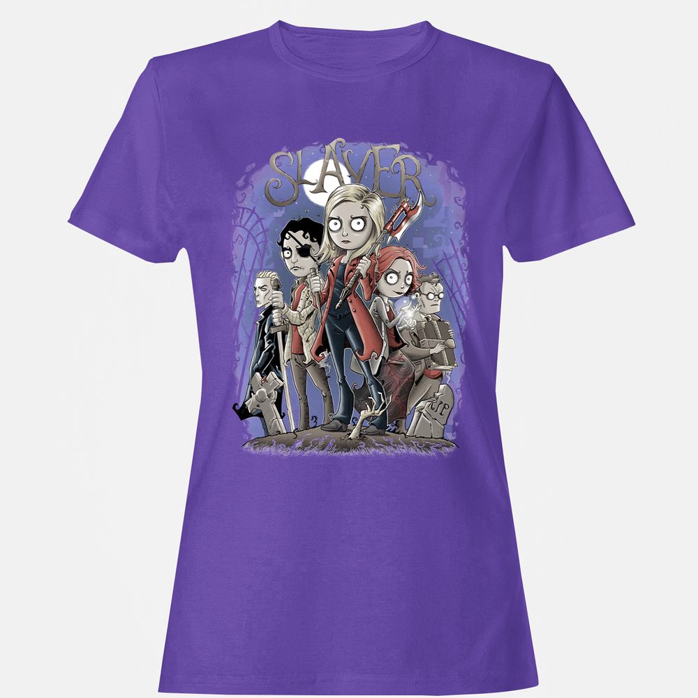 Women's T-Shirt - JA3JZ7AD - Purple - 12