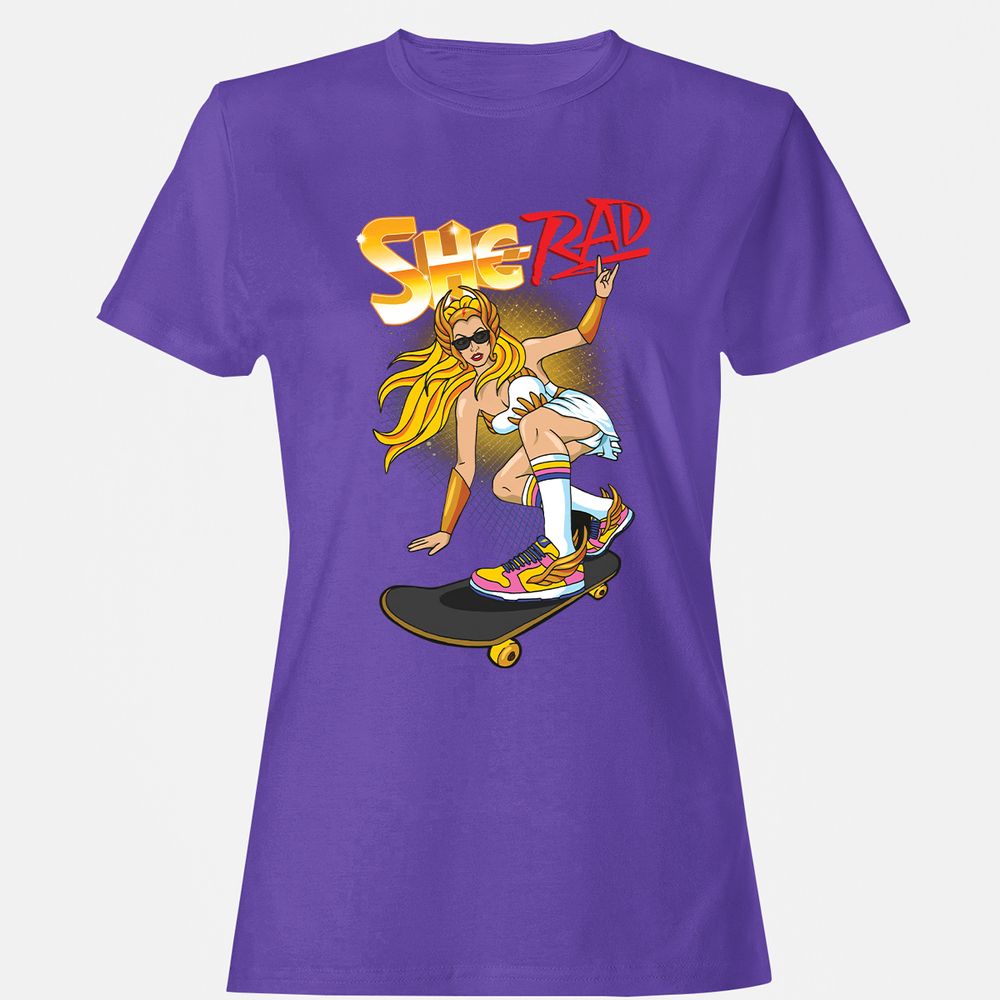 Women's T-Shirt - 9NJDFJ73 - Purple - 12