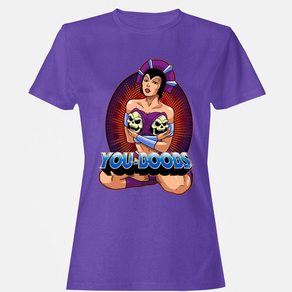 Women's T-Shirt - HF6PL3HT - Purple - 12