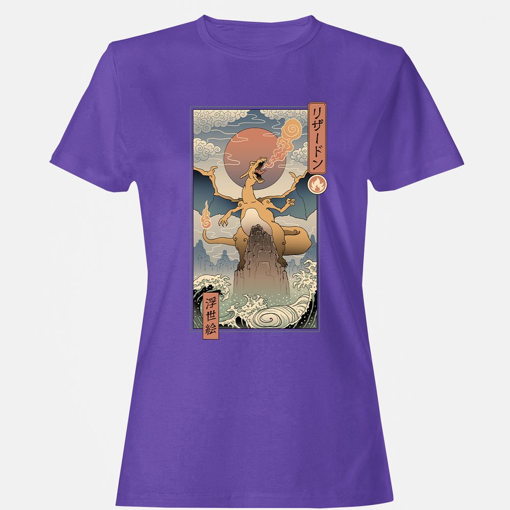 Women's T-Shirt - XNKDT5Y7 - Purple - 12