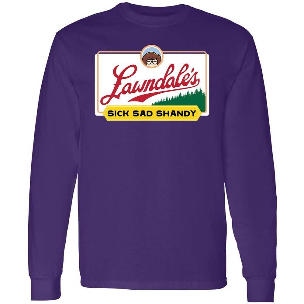 Long Sleeve T-Shirt - ABATL9HB - Purple - 12
