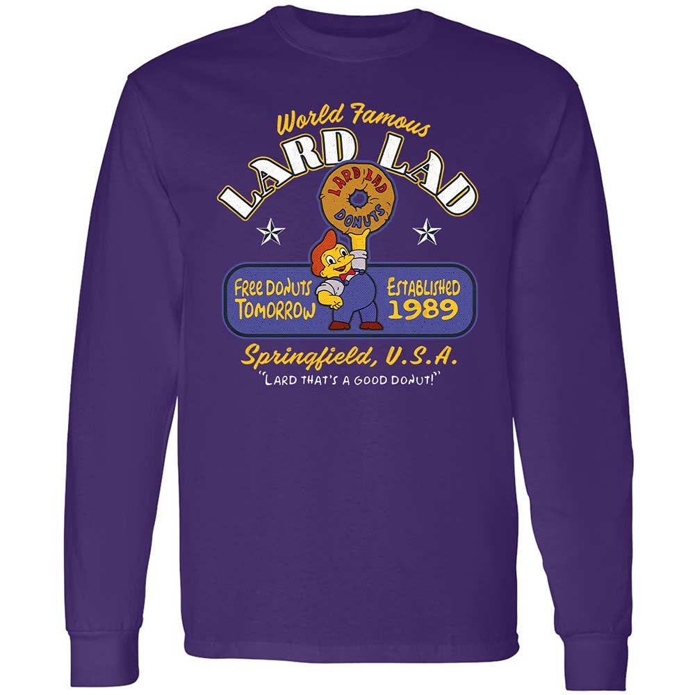 Long Sleeve T-Shirt - XHUFEW1J - Purple - 12