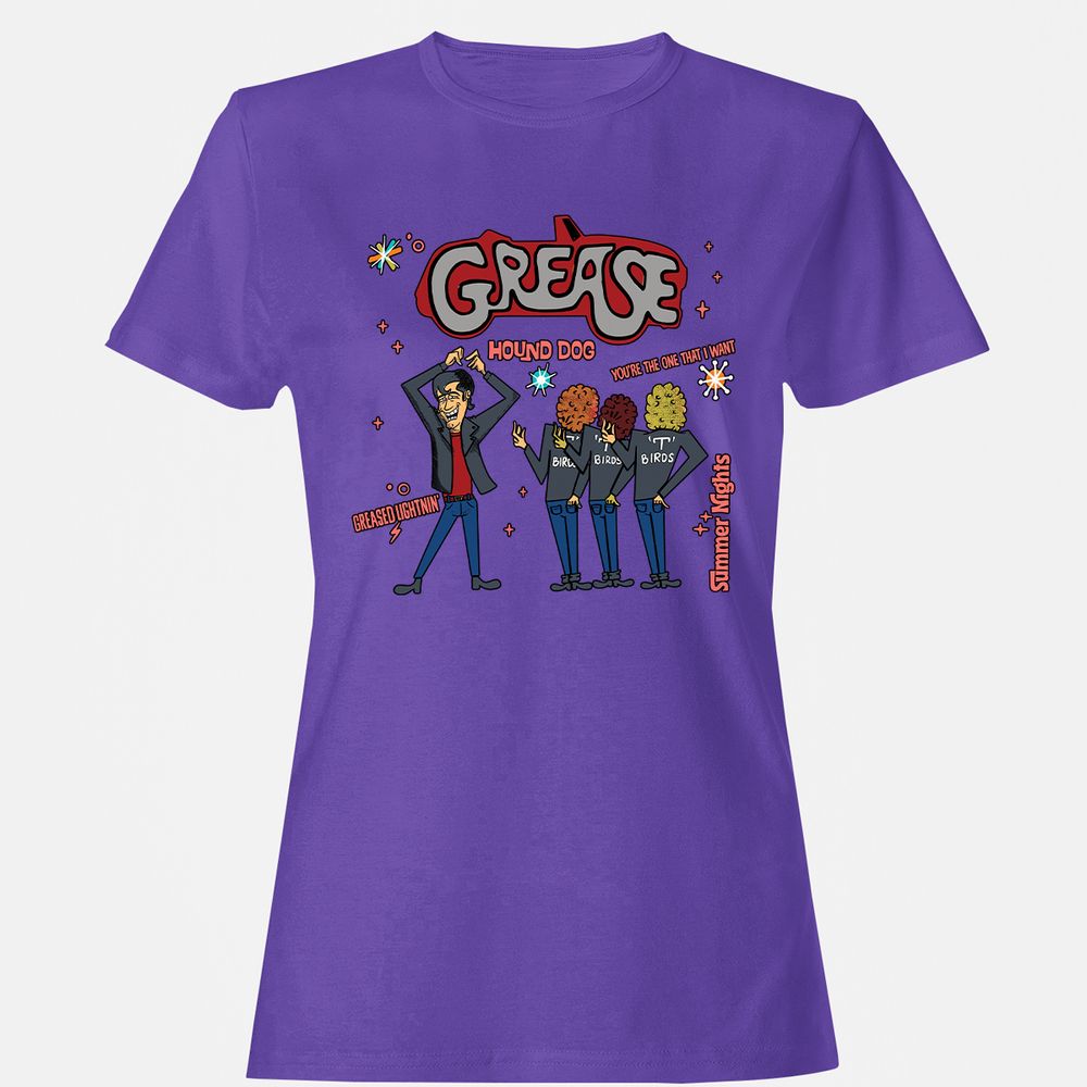 Grease Musical - Purple - 12