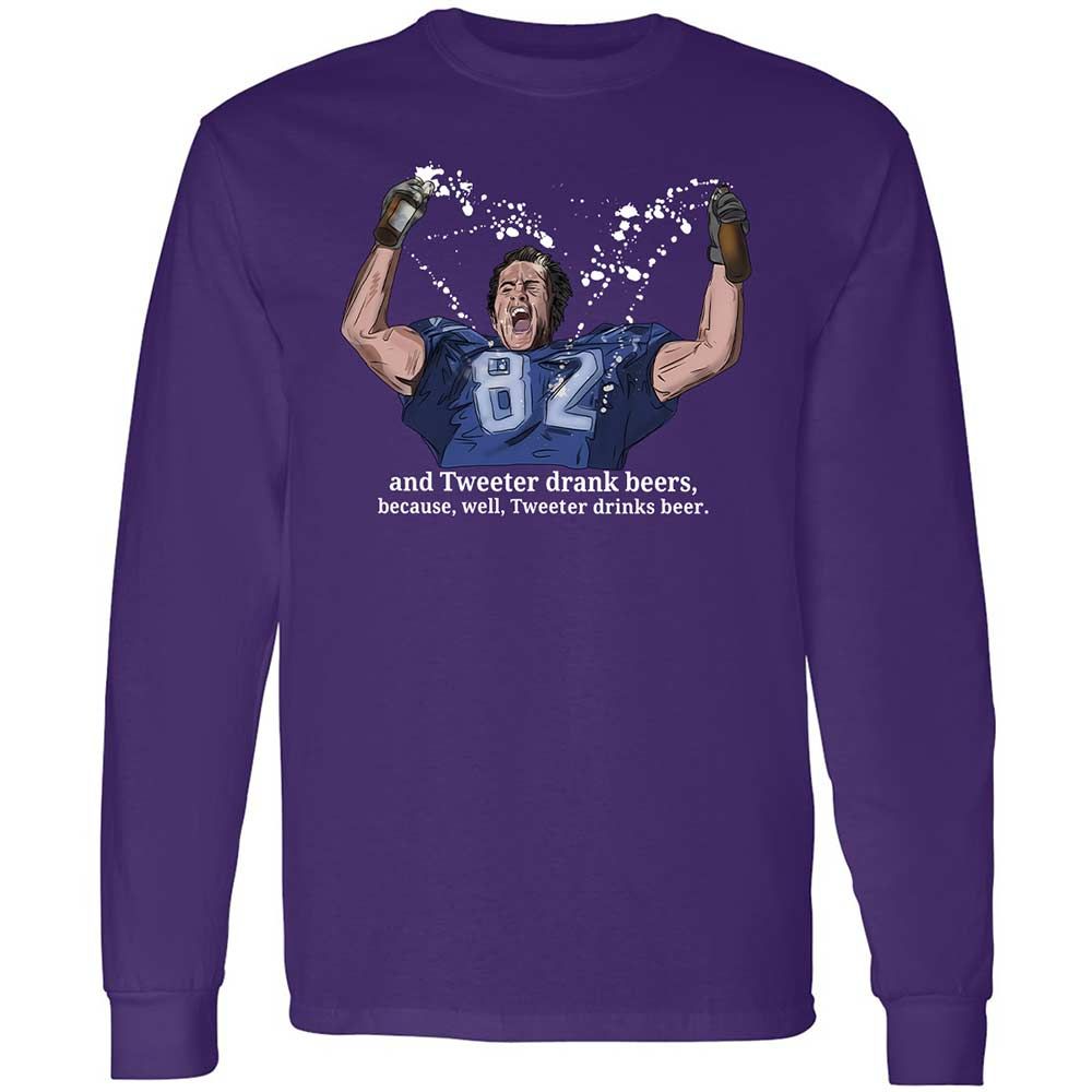 Long Sleeve T-Shirt - KDVA62LB - Purple - 12