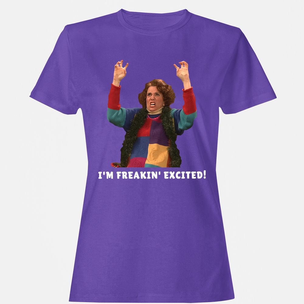 Women's T-Shirt - 4D6Q9S76 - Purple - 12