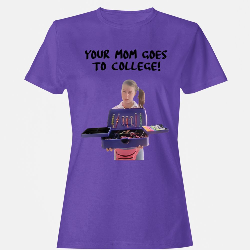Women's T-Shirt - AB1VMGR6 - Purple - 12