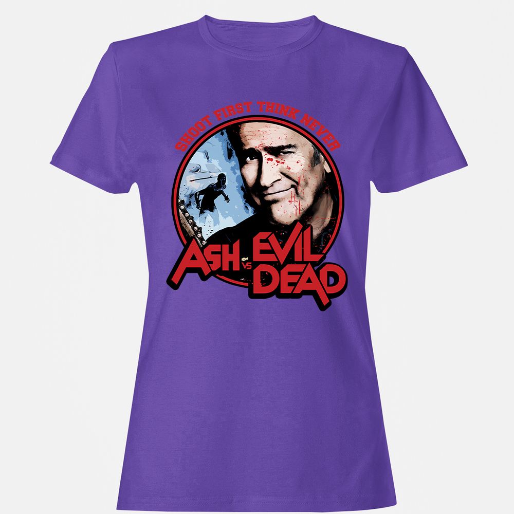 Women's T-Shirt - VDWT5CXX - Purple - 12