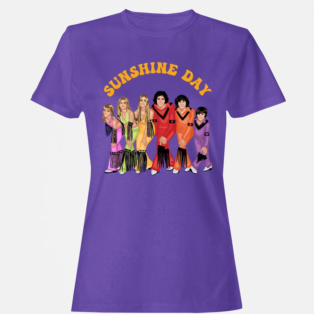 Women's T-Shirt - DGVCLLEV - Purple - 12