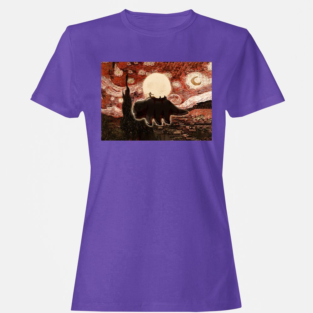 Women's T-Shirt - EN6CX93M - Purple - 12
